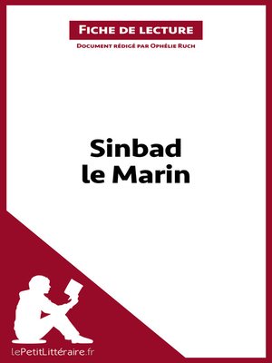 cover image of Sinbad le Marin (Fiche de lecture)